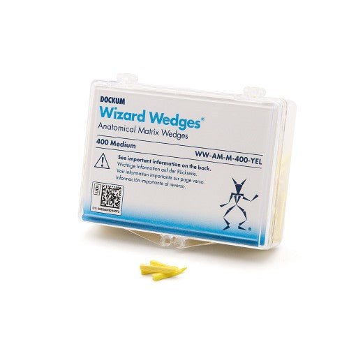 Wizard Wedges Wood Anatomical Sectional Matrix Wedges Qty 400 - Dockum - GoldenDent
